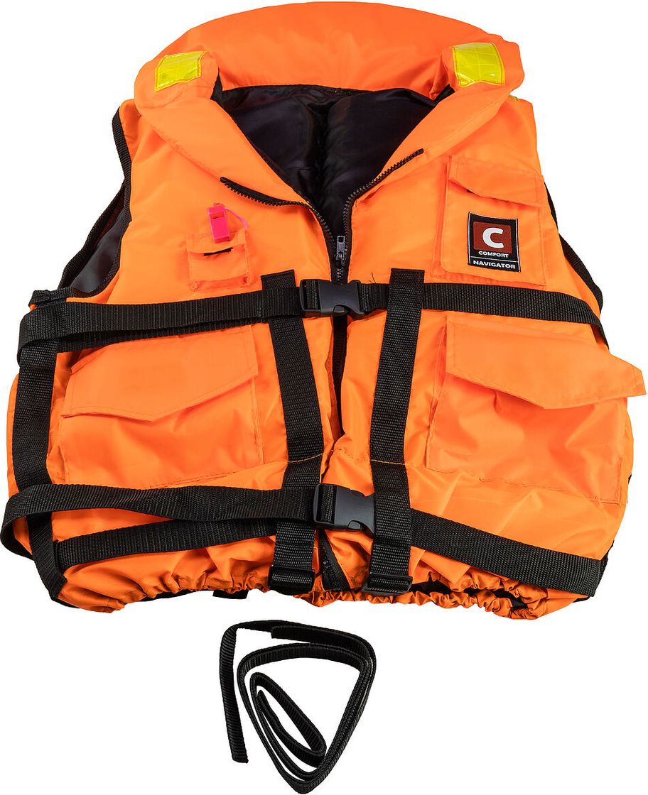 Жилет спасательный COMFORT NAVIGATOR (Штурман), 80 кг NAVI80 жилет спасательный lifejacket 50 70 кг оранжевый 71086 lz