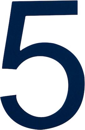 Знак номера 5, синий art00094330 большой город а символы номера макарова д