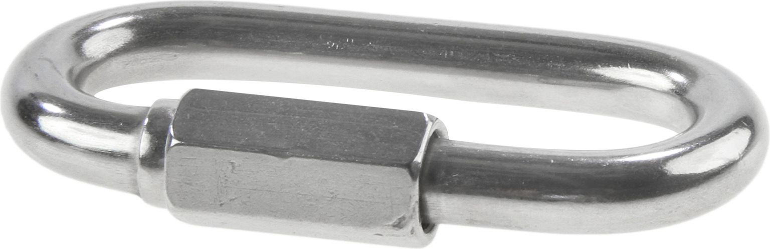 Звено соединительное быстроразъёмное 10 мм, нержавеющее 002910 звено цепи соединительное 6 мм нержавеющее 002306