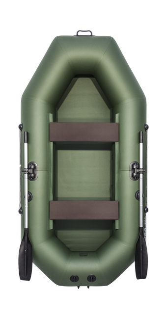 Надувная лодка ПВХ, АКВА-МАСТЕР 260, зеленый