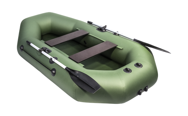 Надувная лодка ПВХ, АКВА-МАСТЕР 240, зеленый
