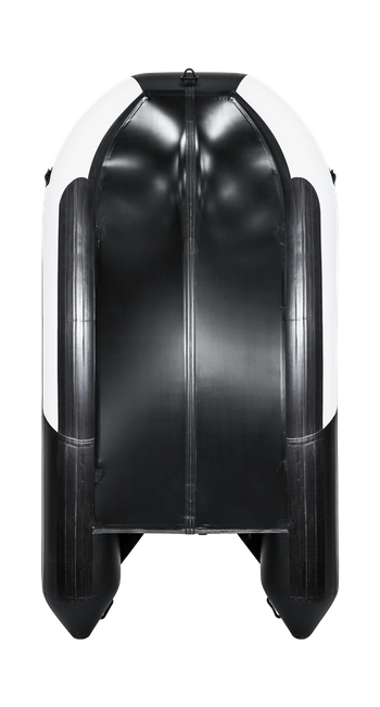 Надувная лодка ПВХ, Ривьера Максима 3800 СК Комби, светло-серый/черный