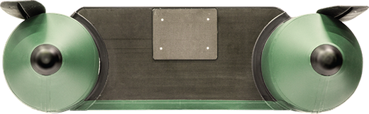 Надувная лодка ПВХ, RUSH 2800, зеленый