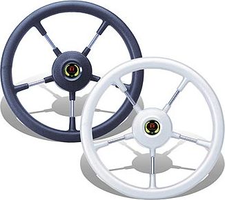 Рулевое колесо «como», белый обод. диаметр 320 мм.
