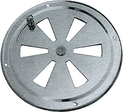 Крышка вентиляции с заслонкой 102мм