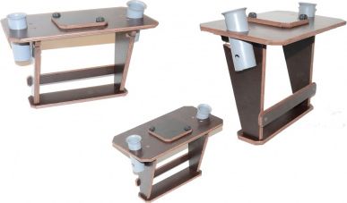 Столик для эхолота с держателями для спиннинга №3 Urma