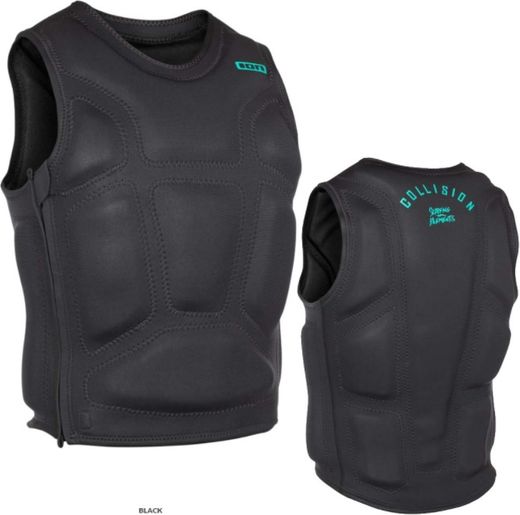 Жилет неопреновый мужской ION Collision Element Vest SZ black 2020, 54/XL