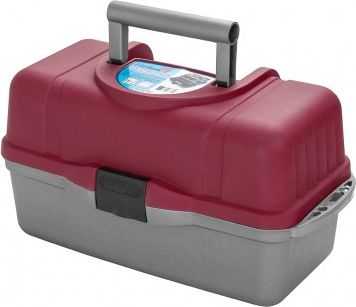 Ящик для инструментов трехполочный красный helios