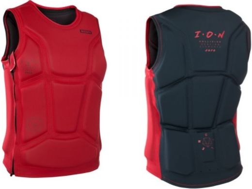 Жилет неопреновый мужской ION Collision Core Vest SZ red-blue 2019, 56/XXL