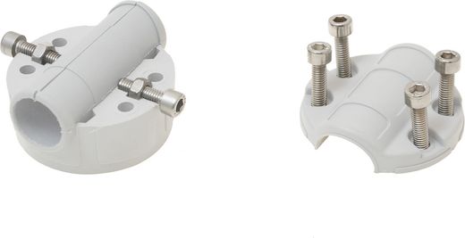 Адаптер на леер d 22 и 25 мм, белый, Borika