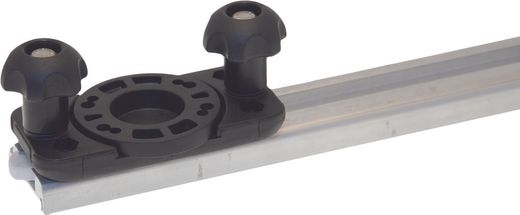 Адаптер на С-образный профиль, черный, Borika