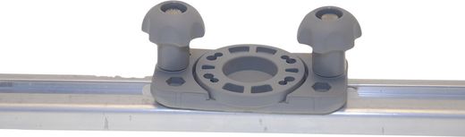 Адаптер на С-образный профиль, серый, Borika