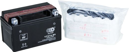 Аккумулятор свинцово-кислотный сухой YTX7A-BS, Outdo