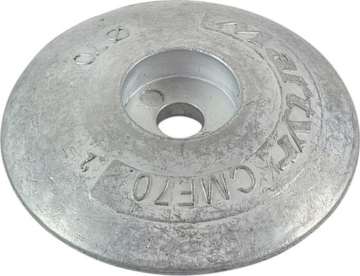 Анод цинковый для транцевых плит, D70 мм. Martyr