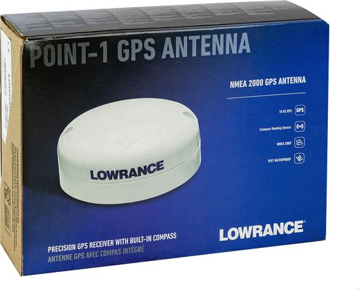 Антенна GPS/Глонасс со встроенным компасом POINT-1, Lowrance