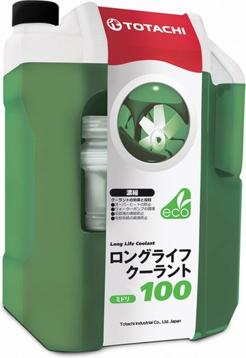 Антифриз TOTACHI LLC Topcool Green 100%, 200 л