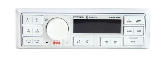 Морская акустика 1DIN BOSS MCK500WB.6 (комплект2)