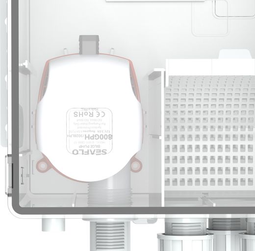 Бак откачки воды из душа 1200 GPH, 12 В, SeaFlo