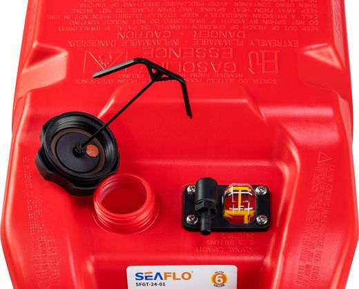 Бак топливный SeaFlo, 24 л, без переходника (упаковка из 2 шт.)
