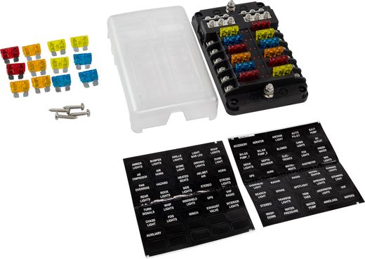 Блок на 12 предохранителей