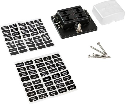 Блок на 6 предохранителей с индикацией исправности предохранителя, Marine Rocket