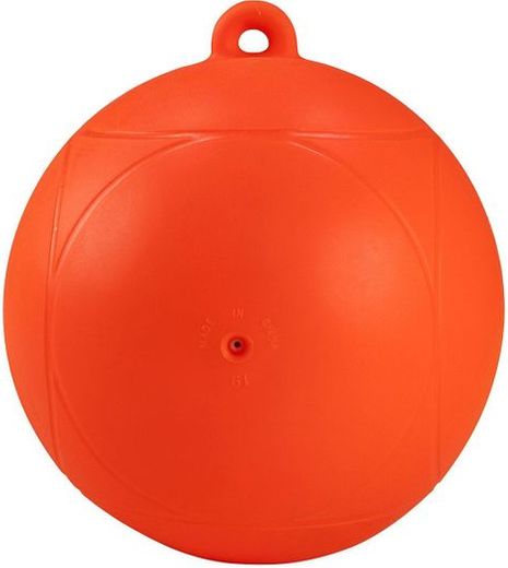 Буй маркерный Marine Rocket надувной, диаметр 200 мм, цвет красный