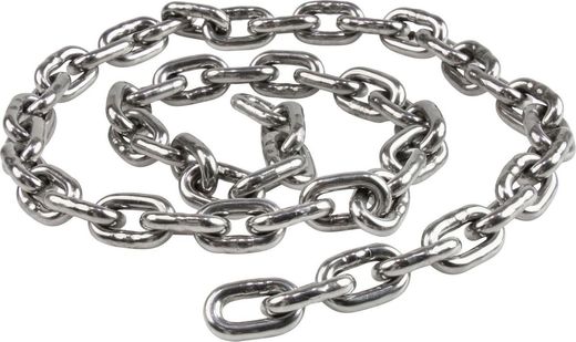 Цепь якорная нержавеющая 8 мм, DIN766, Marine Rocket