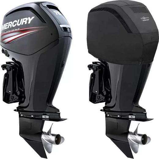 Чехол ходовой на капот Mercury 4Cyl 2.1L 75 HP, 80 HP, 90 HP, 100 HP, 115 HP