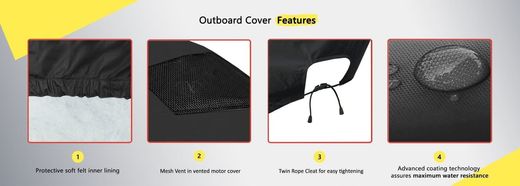 Чехол ходовой на капот Yamaha F30B, F40F (2009>)