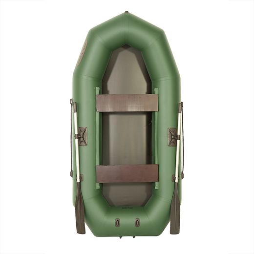 Надувная гребная лодка ПВХ "Профи"С-280-М ЛОЦМАН серый