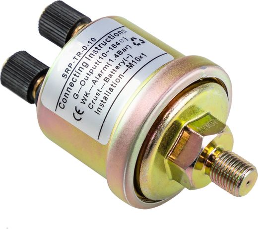 Датчик давления масла 0-10 бар, аварийная сигнализация 1.8 бар, резьба ...