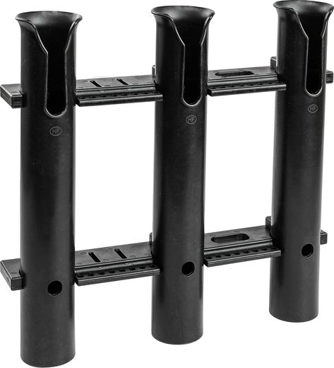 Держатель спиннинга 3 стакана, черный