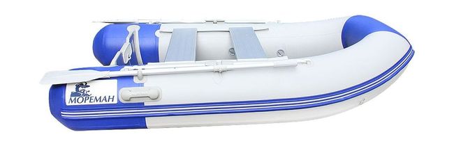 Надувная моторно-гребная лодка "мореман 240"