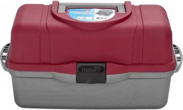 Ящик для инструментов трехполочный красный helios