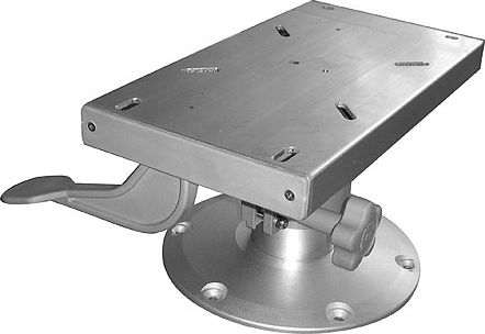 Низкопрофильная стойка для сидений, с салазками