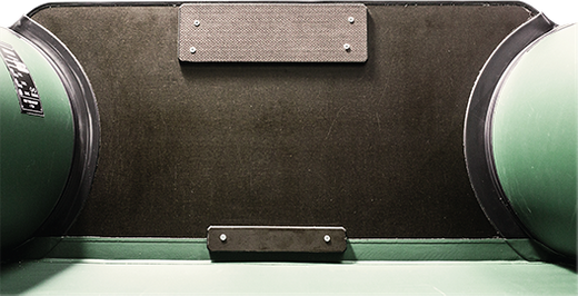 Надувная лодка ПВХ, RUSH 2800, зеленый