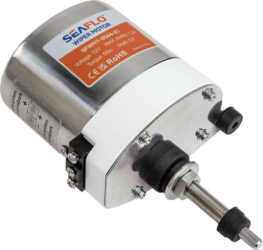 Электропривод стеклоочистителя 12 В (ось 2.5"), SeaFlo