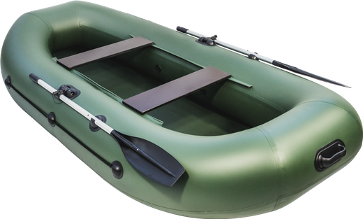 Надувная лодка ПВХ, Таймень V 290 зеленый