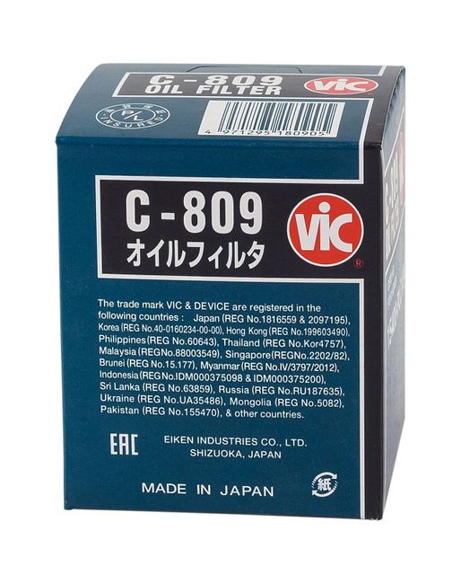 Фильтр масляный VIC C-809
