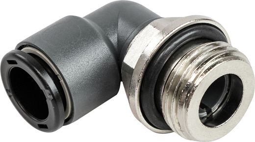 Фитинг угловой 1/2" под шланг 12 мм