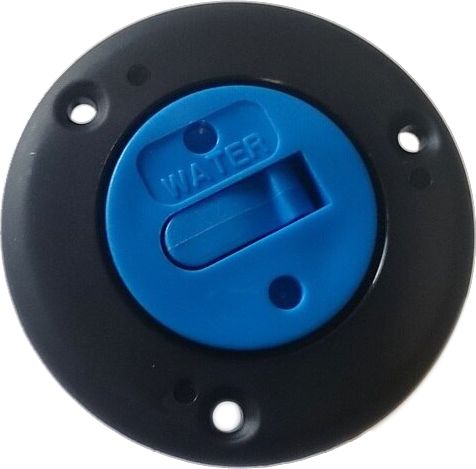 Горловина заливная для воды, пластиковая, черная, под шланг 38 мм