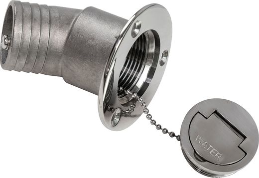 Горловина заливная угловая для воды 38 мм, Marine Rocket