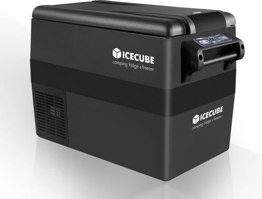 Холодильник компрессорный ICE CUBE IC50 серый