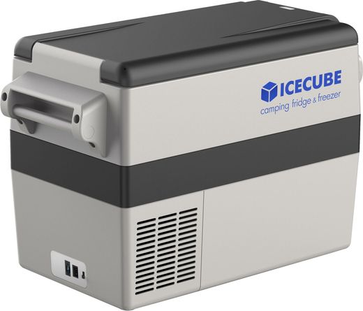 Холодильник компрессорный ICE CUBE IC50 серый