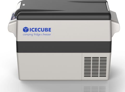 Холодильник компрессорный ICE CUBE IC40 серый
