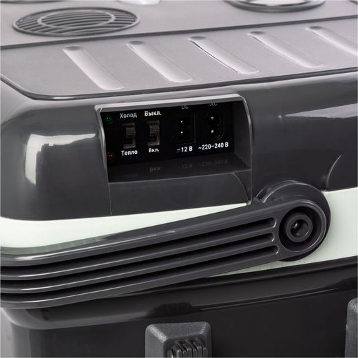 Холодильник термоэлектрический с функцией подогрева, питание 12 В, 220 В, 45 литров