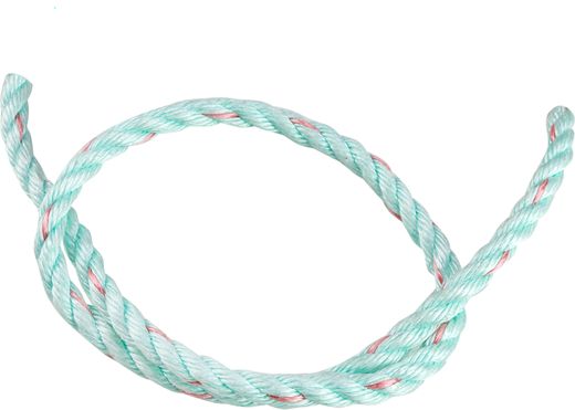 Канат полипропиленовый Дан Лайн 3-х прядный тросовой свивки, d 12 мм