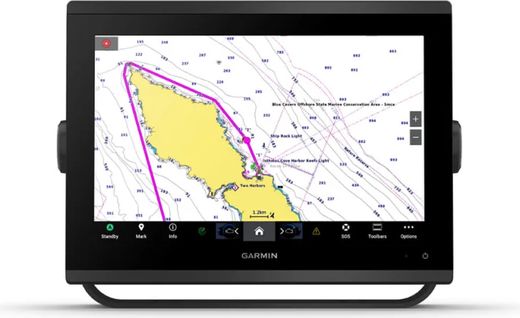 Картплоттер Garmin GPSMAP 1223xsv, без датчика в комплекте