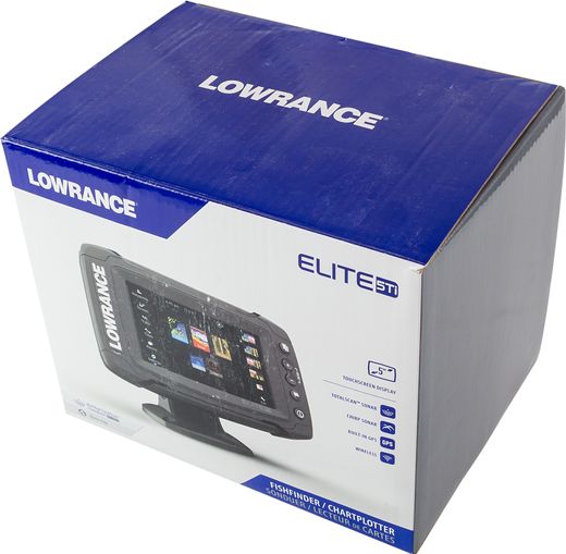 Картплоттер Lowrance Elite 5 TI Mid/High/TotalScan