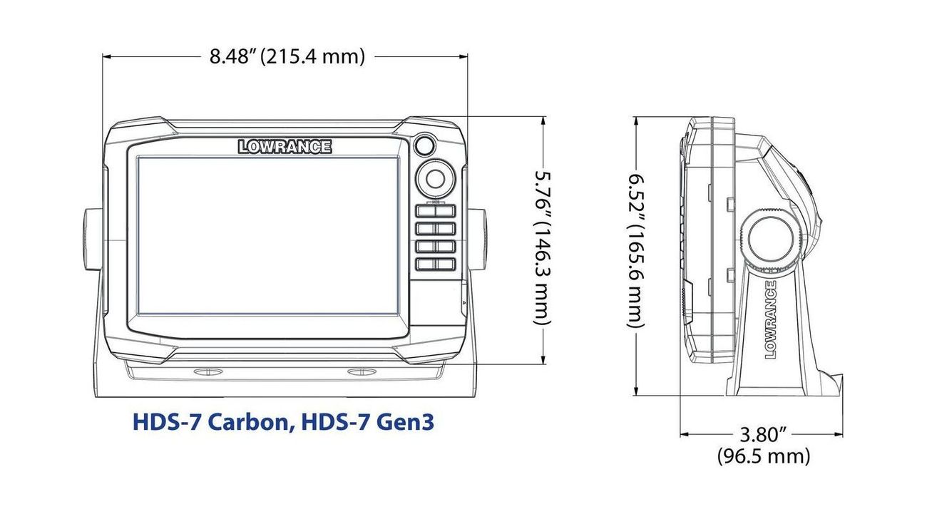 Схема подключения lowrance hds 9 live